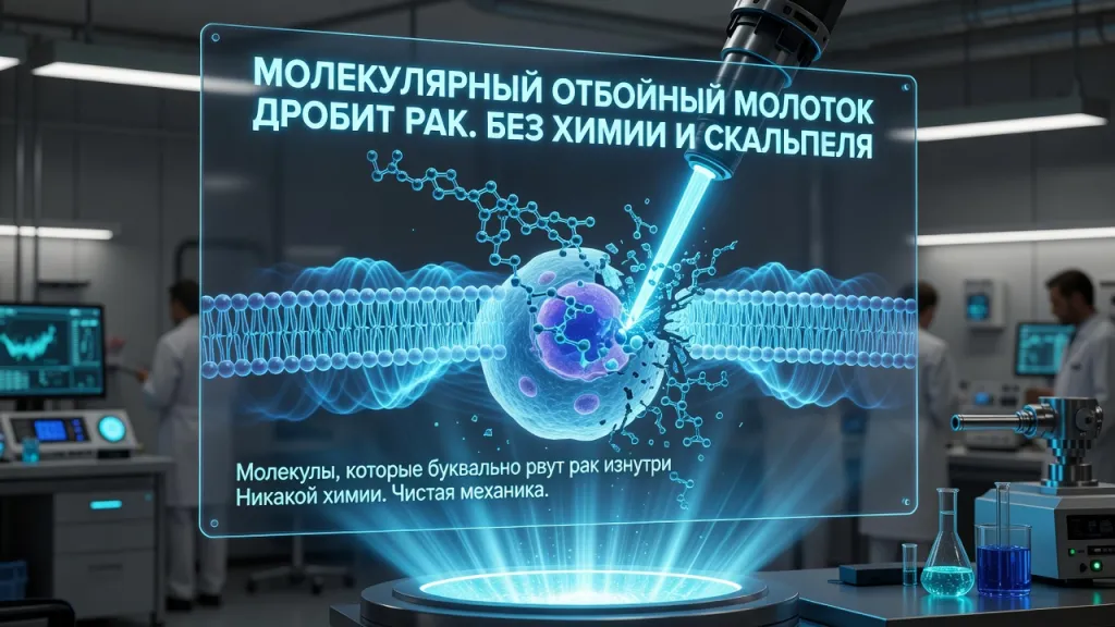 Молекулярный отбойный молоток дробит рак. Без химии и скальпеля